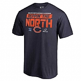 Men's Bears Navy 2018 NFL Playoffs Reppin' The North T-Shirt,baseball caps,new era cap wholesale,wholesale hats